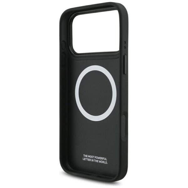 BMW M Carbon Logo MagSafe Case for iPhone 17 Pro Max - Blueeng