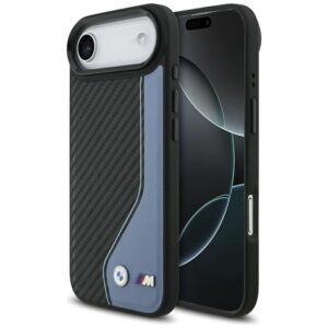 BMW M Carbon Logo MagSafe iPhone Air Case - Blueeng