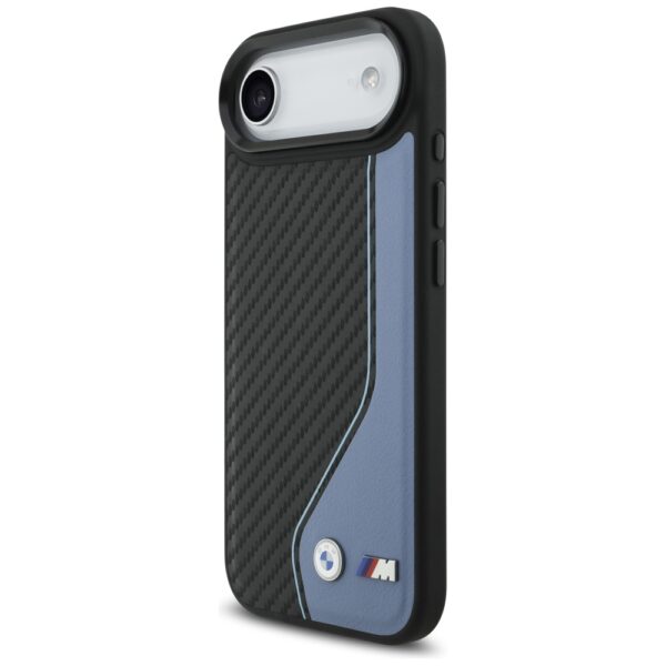 BMW M Carbon Logo MagSafe iPhone Air Case - Blueeng