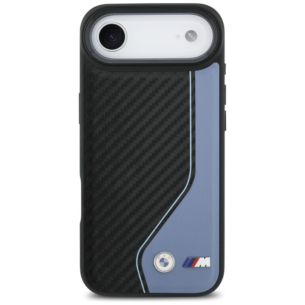 BMW M Carbon Logo MagSafe iPhone Air Case - Blueeng