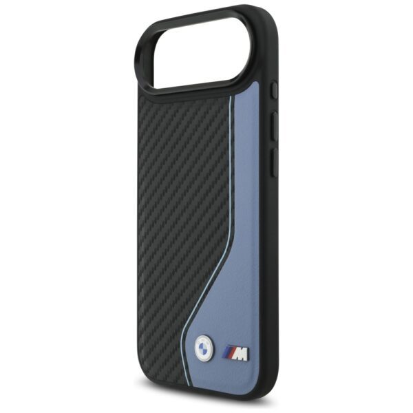BMW M Carbon Logo MagSafe iPhone Air Case - Blueeng