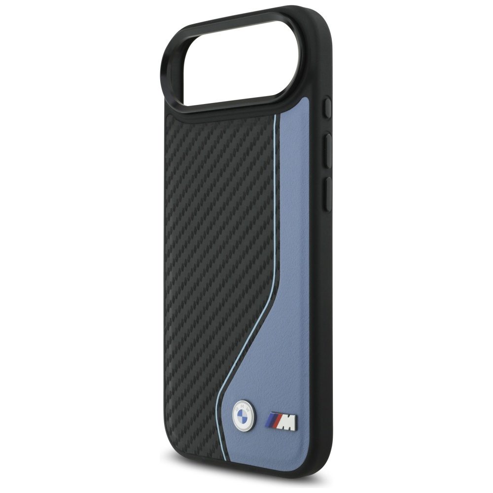 BMW M Carbon Logo MagSafe iPhone Air Case - Blueeng