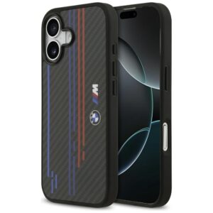 BMW M Kevlar Lines & Logo MagSafe Case for iPhone 17 - Blackeng