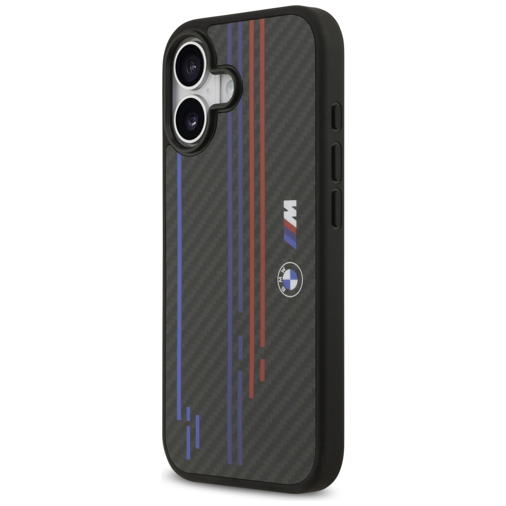 BMW M Kevlar Lines & Logo MagSafe Case for iPhone 17 - Blackeng