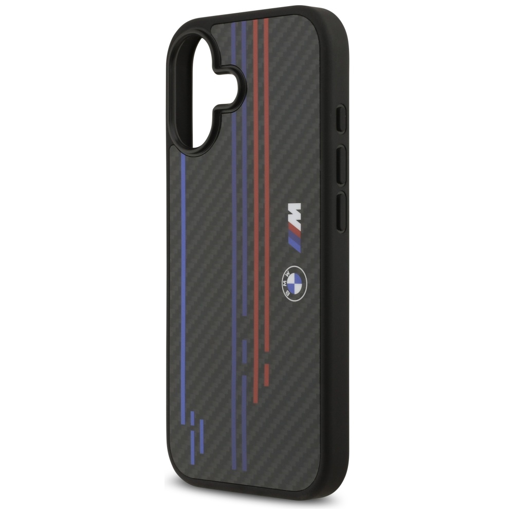 BMW M Kevlar Lines & Logo MagSafe Case for iPhone 17 - Blackeng