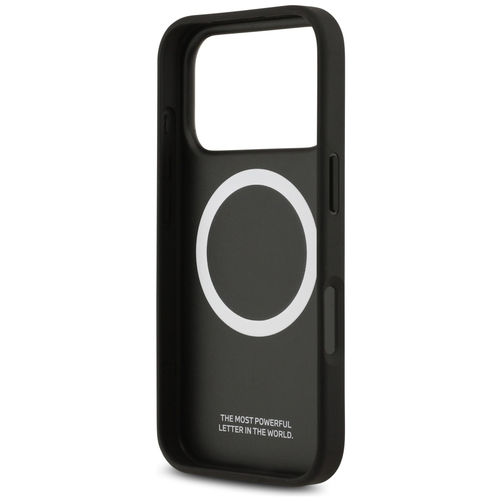 BMW M Kevlar Lines & Logo MagSafe Case for iPhone 17 Pro - Blackeng