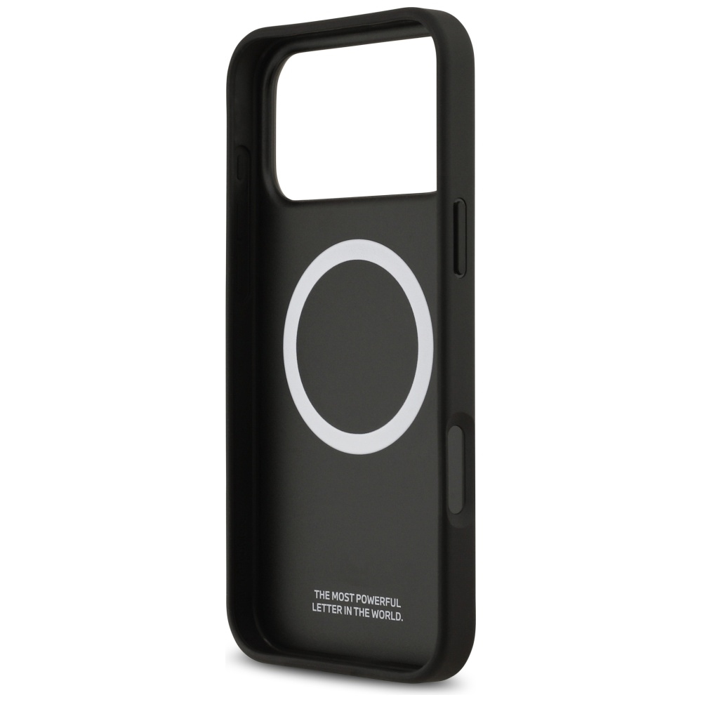 BMW M Kevlar Lines & Logo MagSafe Case for iPhone 17 Pro Max - Blackeng