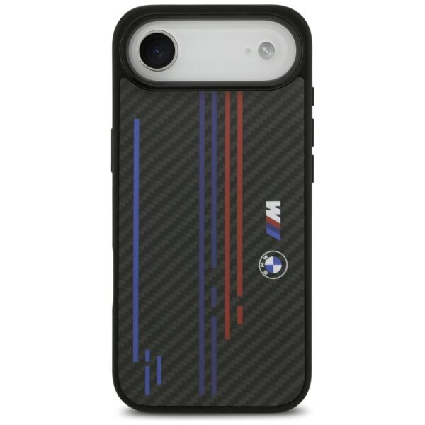BMW M Kevlar Lines & Logo MagSafe Case for iPhone Air - Blackeng