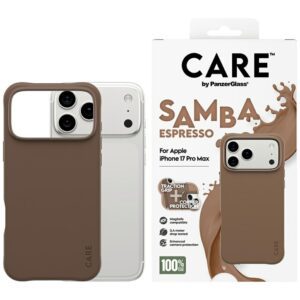 CARE by PanzerGlass Fashionable Samba MagSafe Case for iPhone 17 Pro Max - Browneng