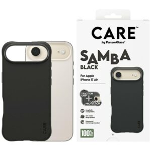 200656_1 CARE by PanzerGlass Fashionable Samba MagSafe Case for iPhone Air - Blackeng