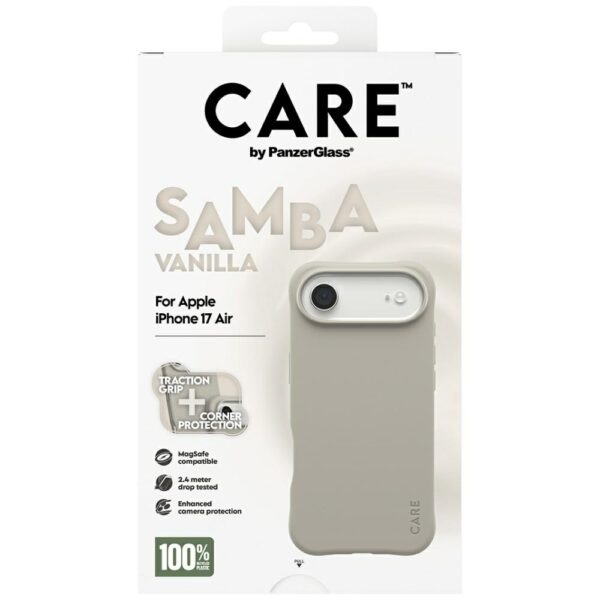 200658_5 CARE by PanzerGlass Fashionable Samba MagSafe Case for iPhone Air - Grayeng