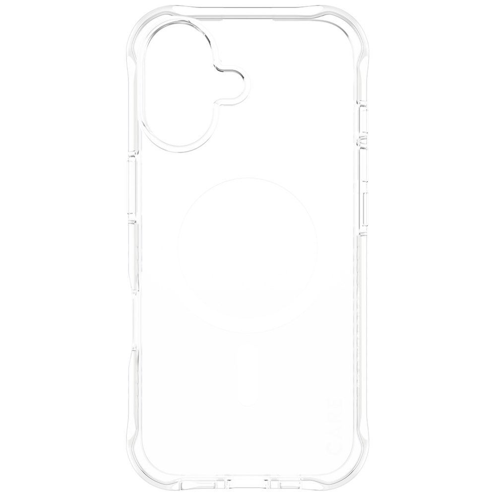 CARE by PanzerGlass Fashionable Samba Case w. White MagSafe for iPhone 17 - Transparenteng