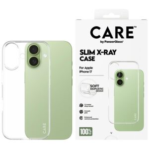 200665_1 CARE by PanzerGlass Fashionable X-Ray Soft Basic Case for iPhone 17 - Transparenteng