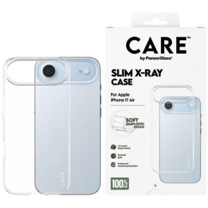 200666_1 CARE by PanzerGlass Fashionable X-Ray Soft Basic Case for iPhone Air - Transparenteng