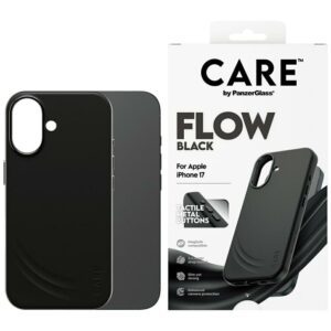 200667_1 CARE by PanzerGlass Feature FLOW MagSafe Case for iPhone 17 - Blackeng