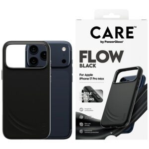 CARE by PanzerGlass Feature FLOW MagSafe Case for iPhone 17 Pro Max - Blackeng