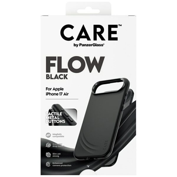 200670_5 CARE by PanzerGlass Feature FLOW MagSafe Case for iPhone Air - Blackeng