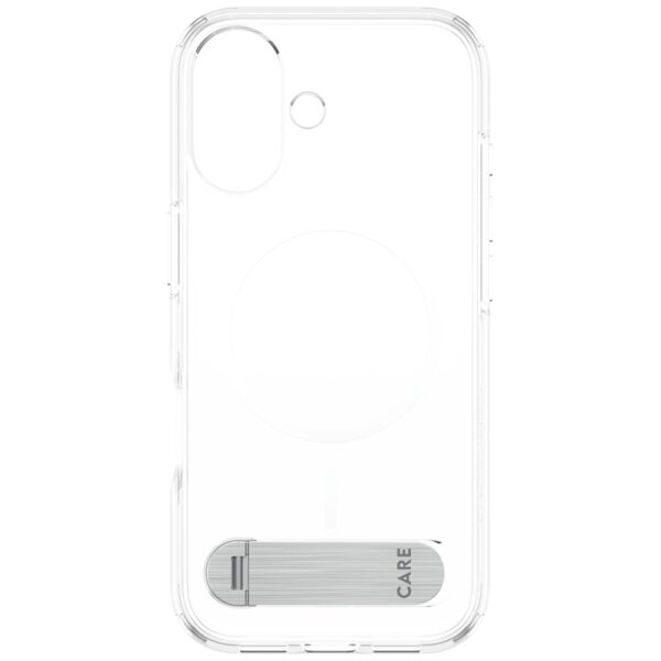 CARE by PanzerGlass Feature Case w. Kickstand MagSafe for iPhone 17 - Transparenteng
