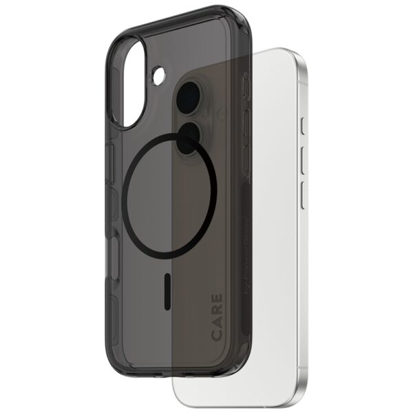 CARE by PanzerGlass Flagship Urban Explorer Case w. Black MagSafe for iPhone 17 - Blackeng