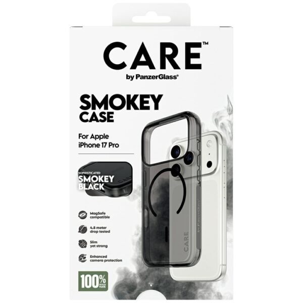 CARE by PanzerGlass Flagship Urban Explorer Case w. Black MagSafe for iPhone 17 Pro - Blackeng