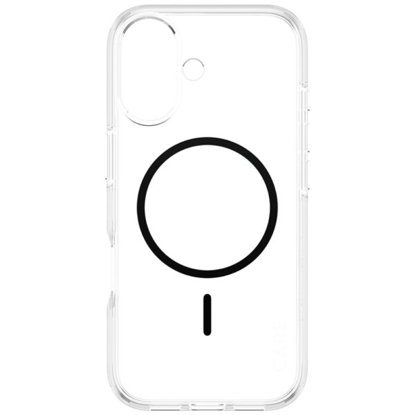CARE by PanzerGlass Flagship Urban Explorer Case w. Black MagSafe for iPhone 17 - Transparenteng