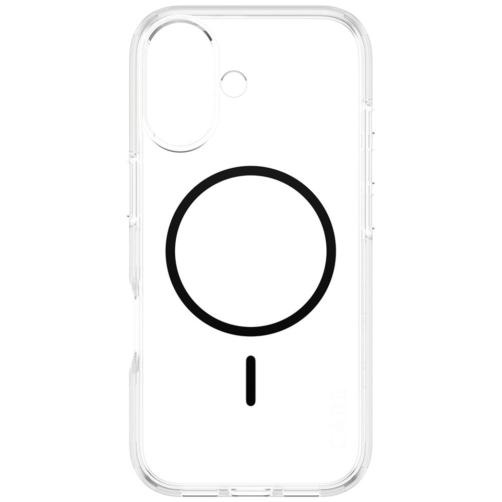 CARE by PanzerGlass Flagship Urban Explorer Case w. Black MagSafe for iPhone 17 - Transparenteng