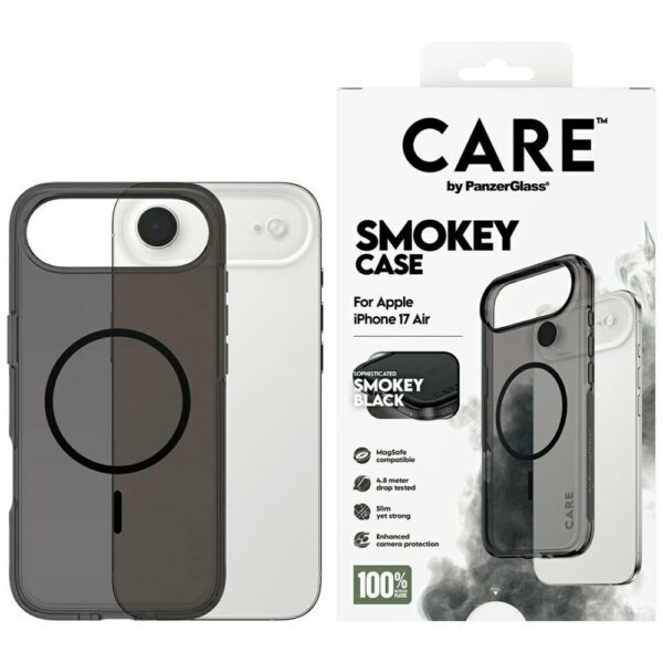 CARE by PanzerGlass Flagship Urban Explorer w. Black MagSafe Case for iPhone Air - Blackeng