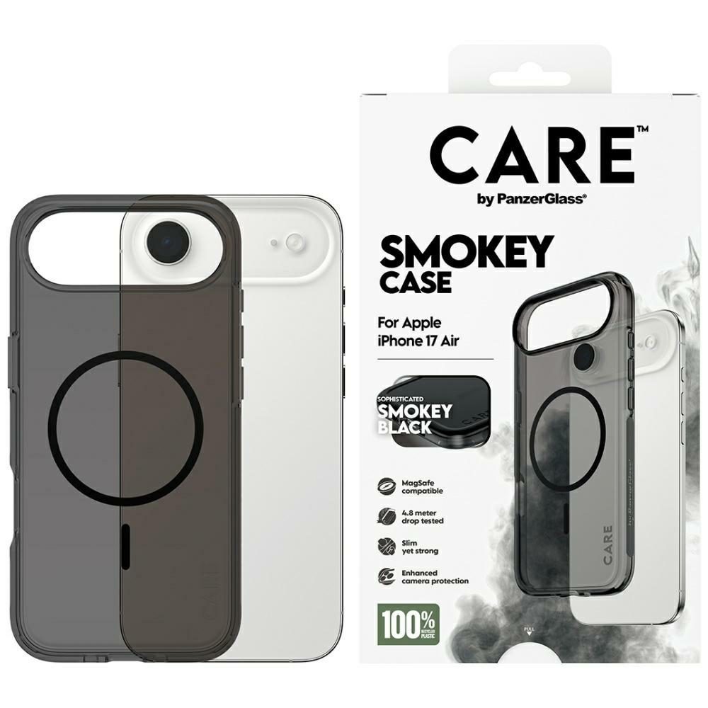 CARE by PanzerGlass Flagship Urban Explorer w. Black MagSafe Case for iPhone Air - Blackeng