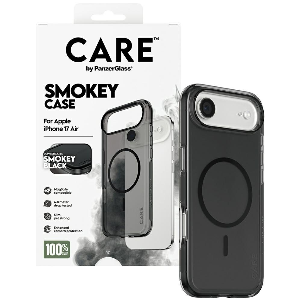 CARE by PanzerGlass Flagship Urban Explorer w. Black MagSafe Case for iPhone Air - Blackeng