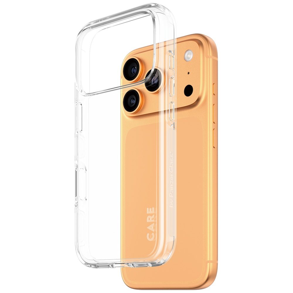 CARE by PanzerGlass Flagship Urban Explorer Case w. Clear Frame for iPhone 17 Pro - Transparenteng