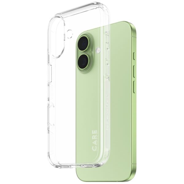 200689_2 CARE by PanzerGlass Flagship Urban Explorer Case w. Clear Frame for iPhone 17 - transparenteng