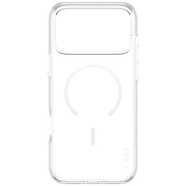CARE by PanzerGlass Flagship Urban Explorer Case w. White MagSafe for iPhone 17 Pro Max - Transparenteng