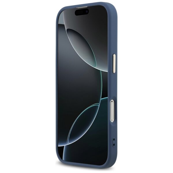 200702_5 Guess 4G Big 4G Classic Logo Case for iPhone 17 - Blue and Goldeng