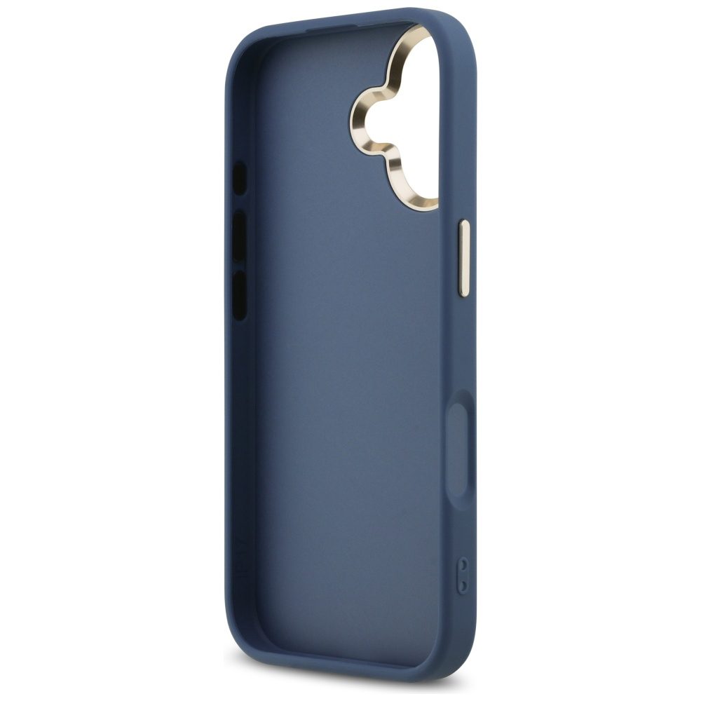 200702_7 Guess 4G Big 4G Classic Logo Case for iPhone 17 - Blue and Goldeng