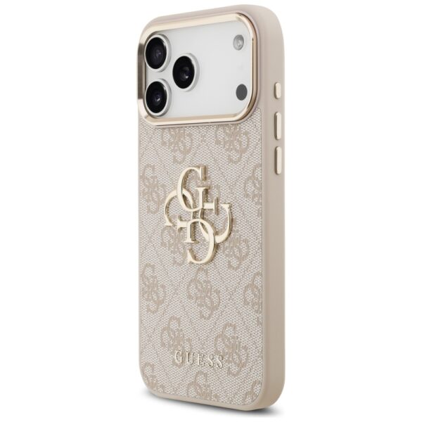200709_2 Guess 4G Big 4G Classic Logo Case for iPhone 17 Pro Max - Rose Goldeng