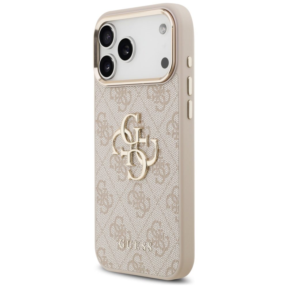 200709_2 Guess 4G Big 4G Classic Logo Case for iPhone 17 Pro Max - Rose Goldeng