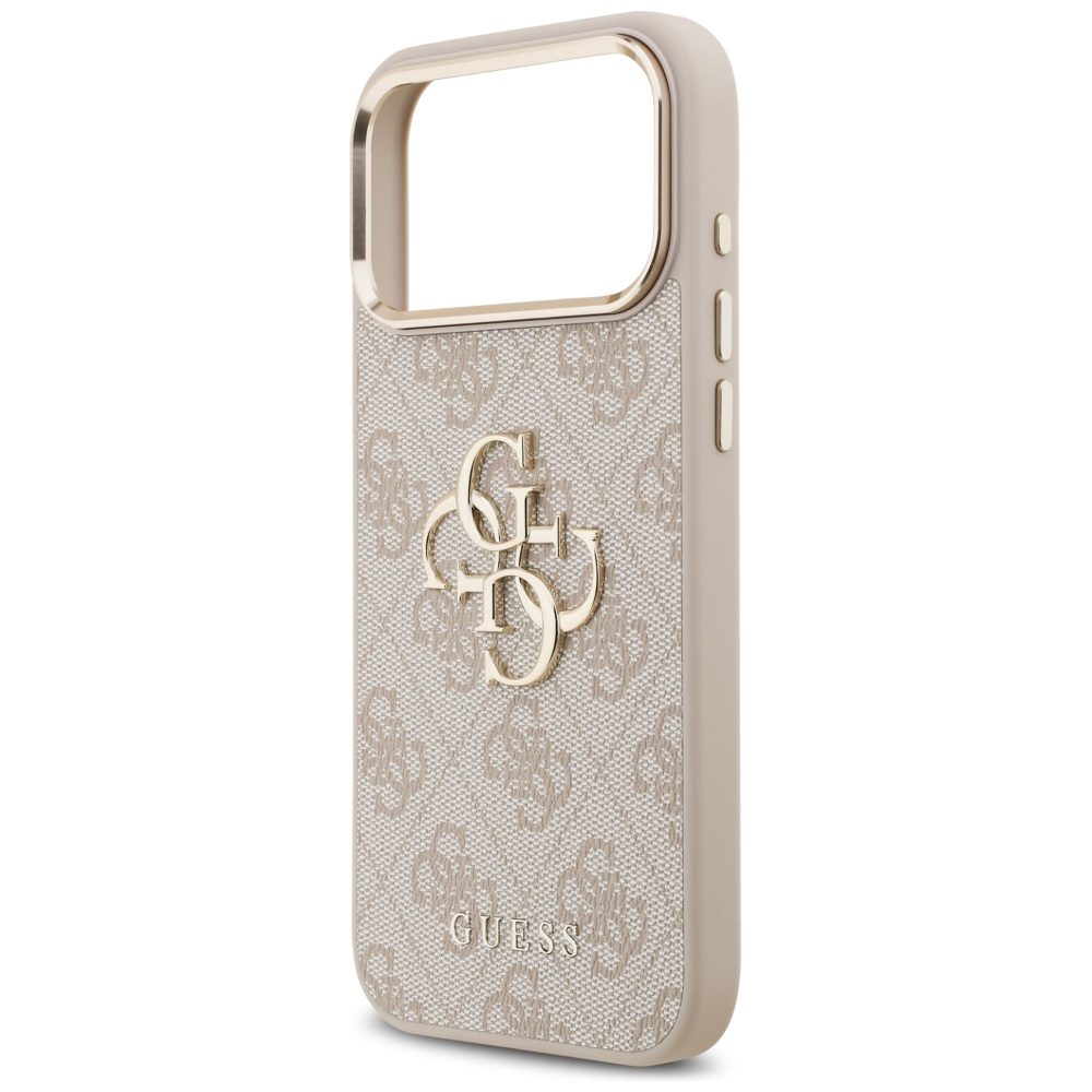 200709_6 Guess 4G Big 4G Classic Logo Case for iPhone 17 Pro Max - Rose Goldeng