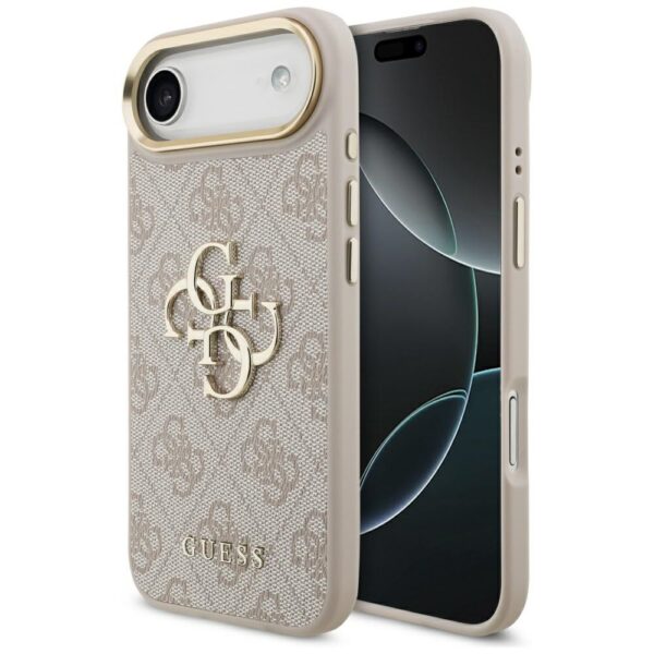 200715_1 Guess 4G Big 4G Classic Logo iPhone Air Case - Rose Goldeng