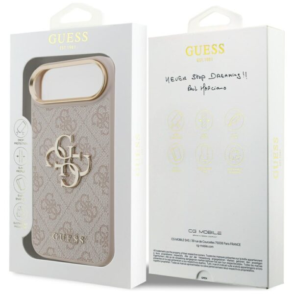 200715_8 Guess 4G Big 4G Classic Logo iPhone Air Case - Rose Goldeng