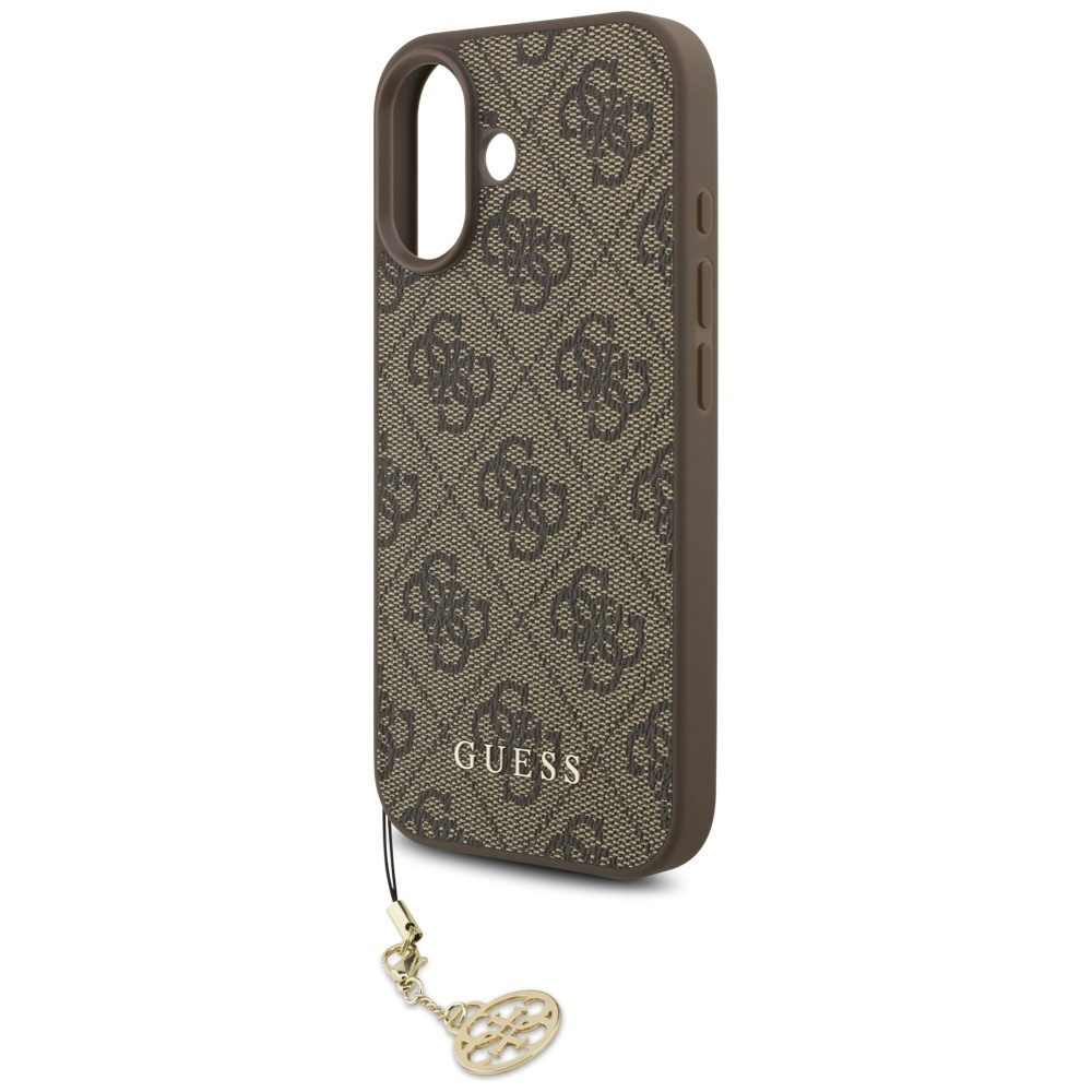 Guess 4G Charms Collection MagSafe case for iPhone 17 - browneng