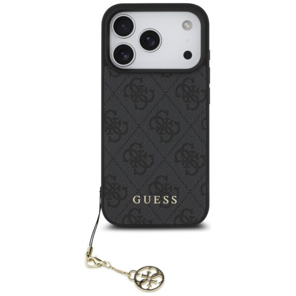 Guess 4G Charms Collection MagSafe case for iPhone 17 Pro - blackeng