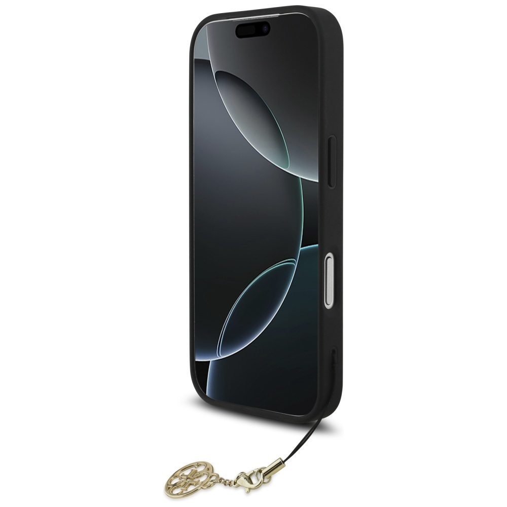 Guess 4G Charms Collection MagSafe case for iPhone 17 Pro - blackeng