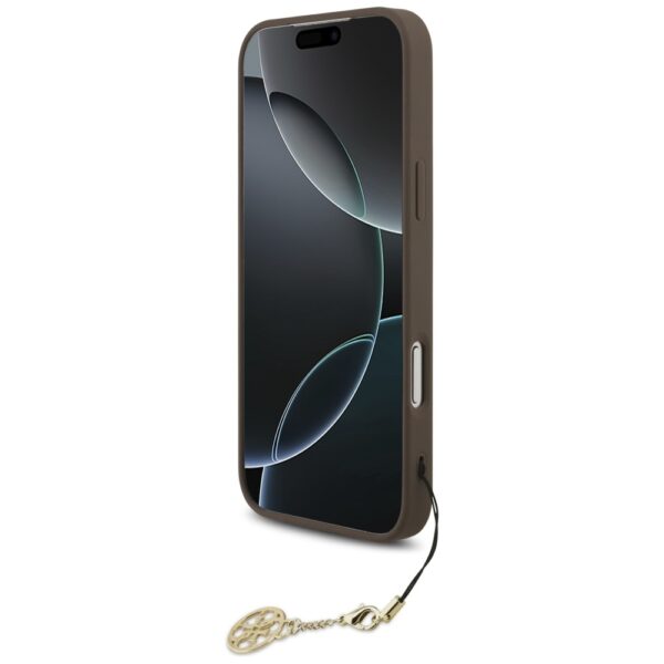 Guess 4G Charms Collection MagSafe case for iPhone 17 Pro Max - browneng