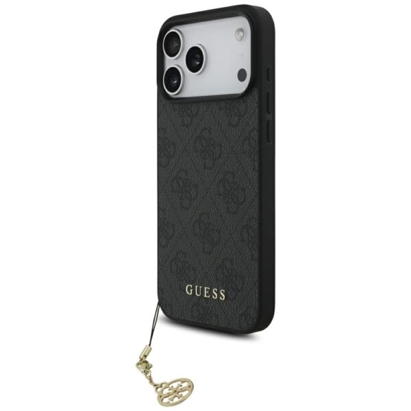 Guess 4G Charms Collection MagSafe case for iPhone 17 Pro Max - blackeng