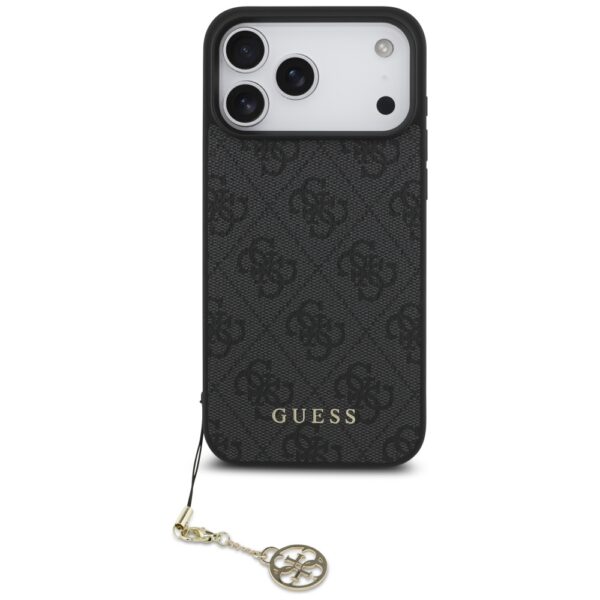 Guess 4G Charms Collection MagSafe case for iPhone 17 Pro Max - blackeng