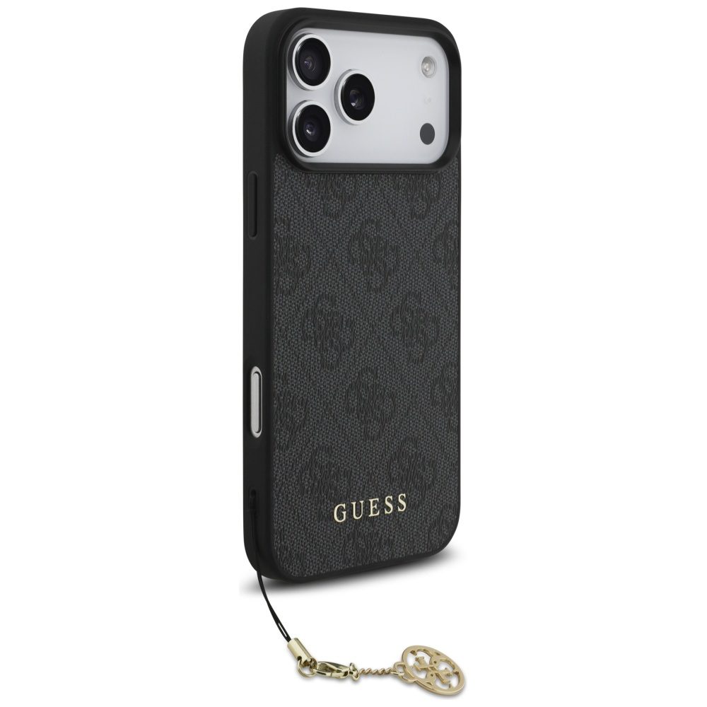 Guess 4G Charms Collection MagSafe case for iPhone 17 Pro Max - blackeng