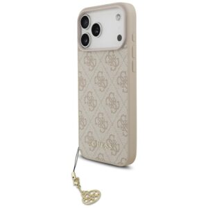 Guess 4G Charms Collection MagSafe Case for iPhone 17 Pro Max - Pinkeng