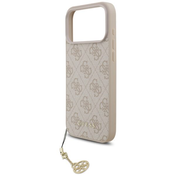 Guess 4G Charms Collection MagSafe Case for iPhone 17 Pro Max - Pinkeng