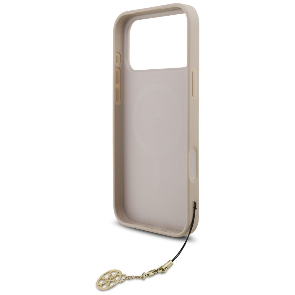 Guess 4G Charms Collection MagSafe Case for iPhone 17 Pro Max - Pinkeng