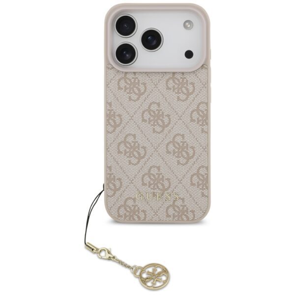 Guess 4G Charms Collection MagSafe Case for iPhone 17 Pro - Pinkeng